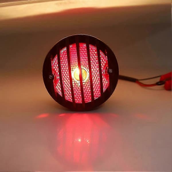 Motorcykel Bageste Stop Retro Lampe Baglygte Bremselys