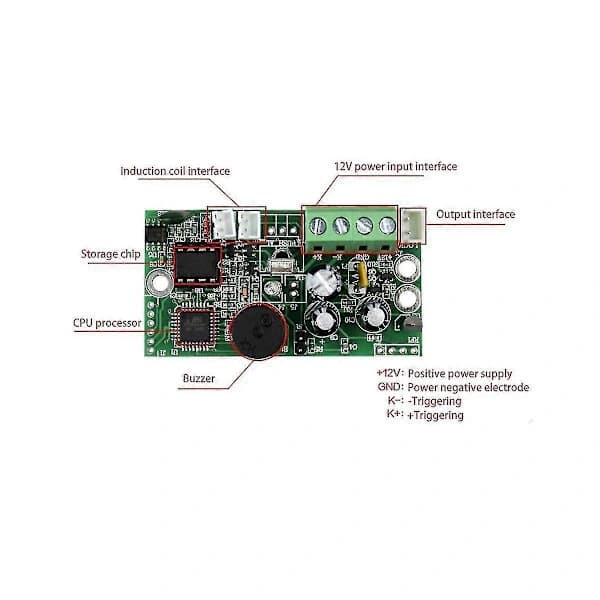 RFID Embedded Control Circuit Board Emid 125kHz Normally Open Control Module Induction Card Controller