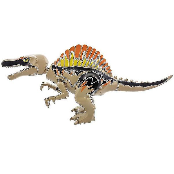 Spinosaurus Dinosaur Børn Små Partikler Samlet Byggeklods Legetøj