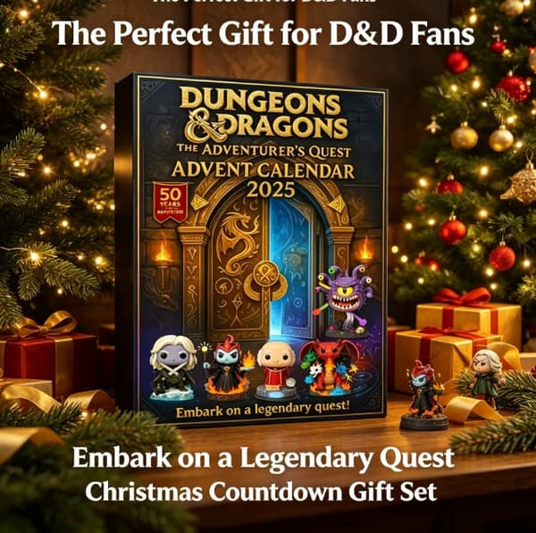 Dungeons & Dragons Julekalender, Eventyrerens Mission – 24-dages Nedtælling til Jul med Samlerminiaturfigurer