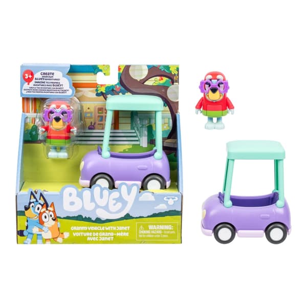 Bluey, Basic Vehicle, Bestemor med Janet multifärg