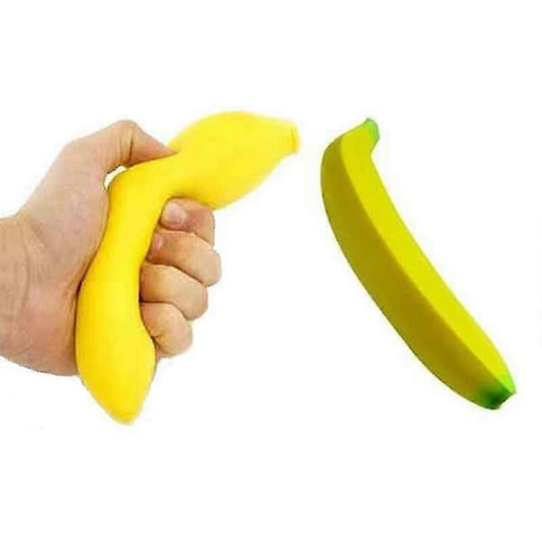 18 cm Jumbo Squishy Banan Stropper Dekorasjoner Lekemat Samleleker