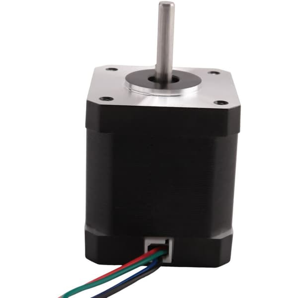 Nema 17 Stepmotor 48Mm Nema17 Motor 42Bygh 2A 4 Ledninger (17Hs19-2004S1) Motor 1M Kabel til 3D-printer Cnc Motor