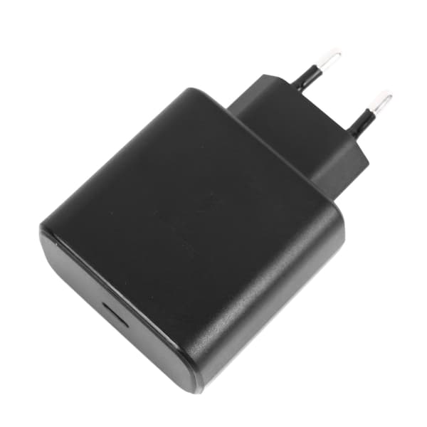 Opladerhoved til Galaxy S22 PD 45W Telefon Hurtigoplader Adapter Blok til Android-enheder EU-stik 100 til 240V Sort