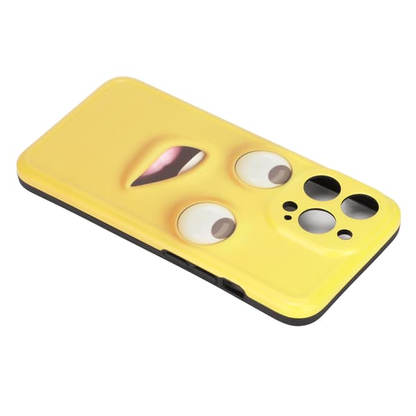 Slitesterkt 3D-tegneseriemønster mobiltelefondeksel for iPhone Støtsikkert mobilskall for iPhone 13 Pro
