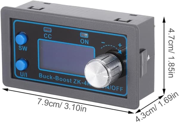 Programmerbar DC-spänningsregulator och justerbar strömmodul 35W hög omvandlarbräda för elektronik DIY laboratorieanvändning