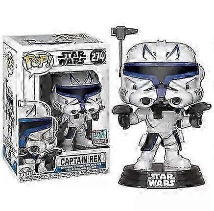 Funko POP Star Wars Kaptajn Rex 274# Vinylfigur Efterårskonvention Eksklusiv Comic Con Samling Begrænset Udgave Model Legetøj 274 A