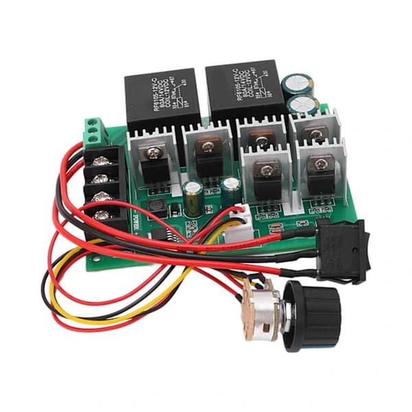 DC-motorstyring Børstehastighetskontroll Justerbar CW CCW-bryter Stor vridning 40A 10‑50V[XJ]