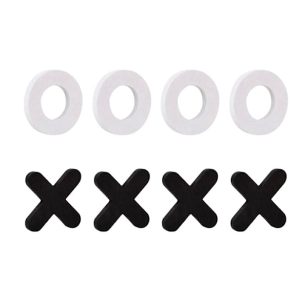 Tic Tac Toe Strategispil – Træplade 1000