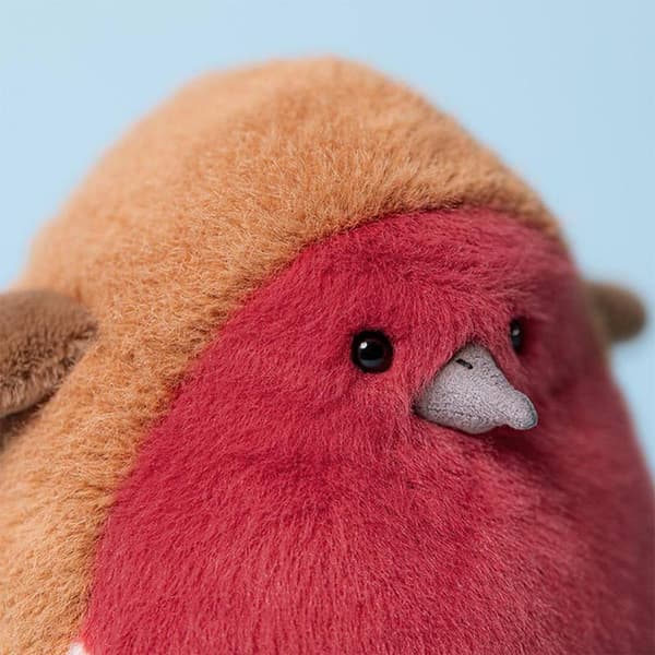 Jellycat 20cm Plum Robin kosedyr