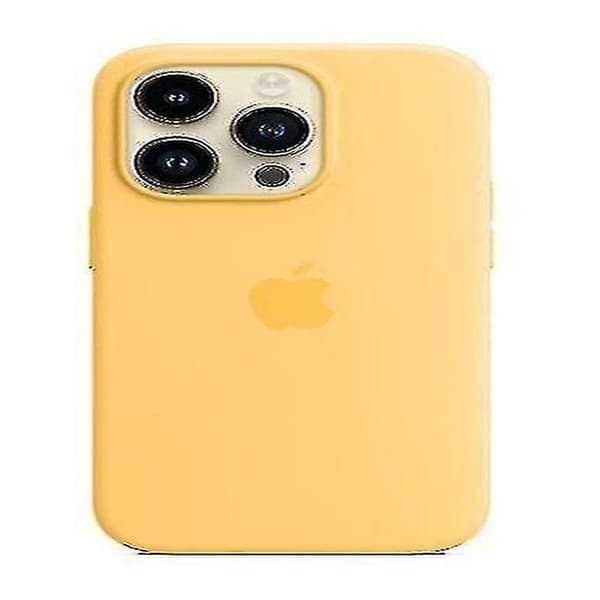 Silikoneetui til iPhone 14 Pro - ya01 (FMY) Sunglow