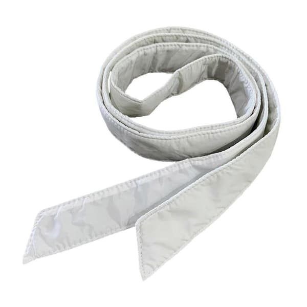 [LCS] Vinterforet dunjakke til kvinder Erstatningsbælte Girdle Dame 180cm taljebånd White