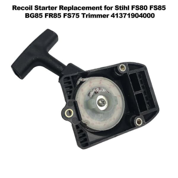 Rekylstarter erstatning til Stihl Fs80 Fs85 Bg85 Fr85 Fs75 Trimmer 41371904000 Sort