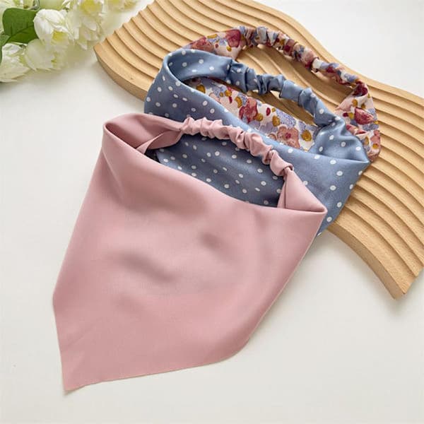6-pakning Hårskjerf Hårbånd for Kvinner - Elastisk Stort Hårskjerf