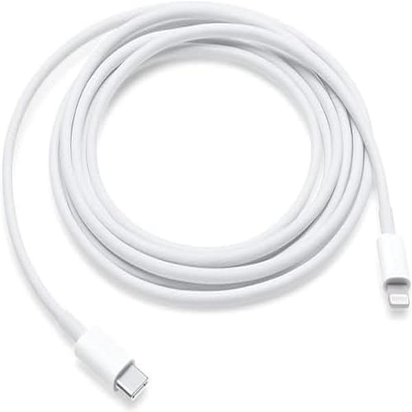 Apple USB-C til Lightning-kabel (2 m) White
