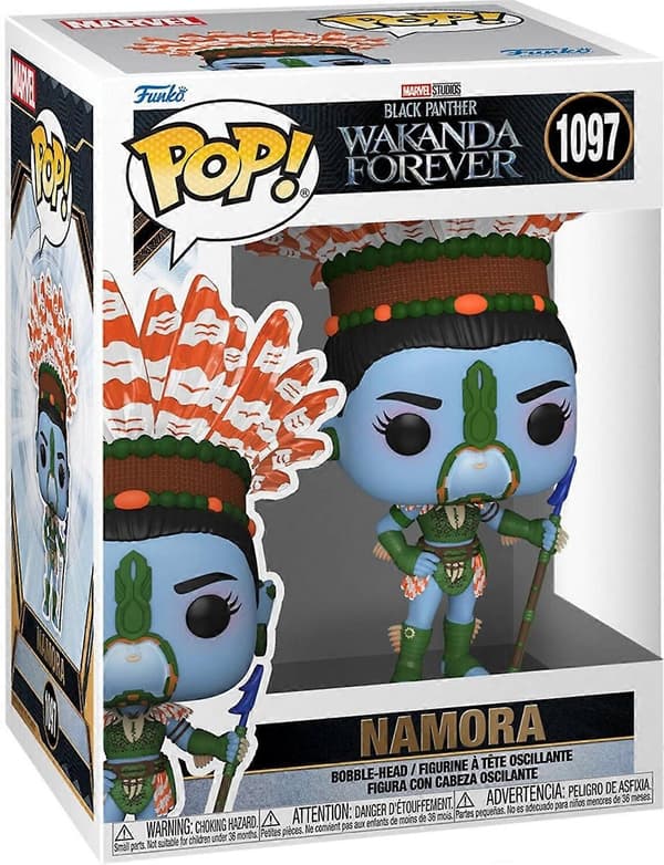 POP! MARVEL: Black Panther - Wakanda Forever - Namora [SAMLEOBJEKTER] Vinylfigur USA-import