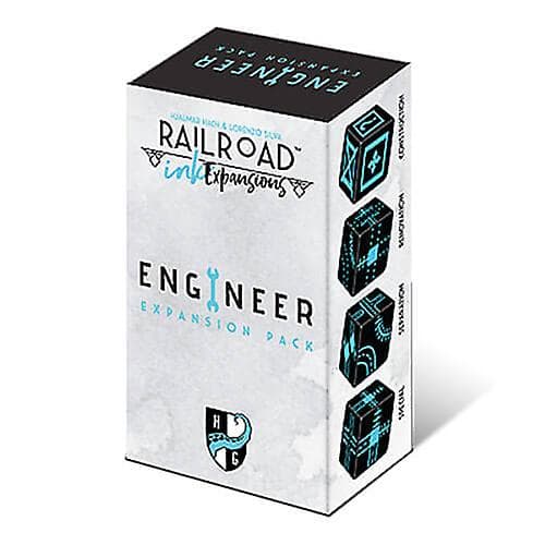 ENGINEER Railroad Ink Challenge Supermorsomt terningutvidelsespakke 1 til 4 spillere Engineer Adult