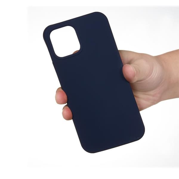 iPhone 13 Cover Flydende Silikone Mørkeblå 45