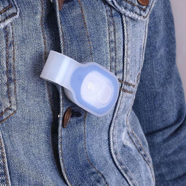 Sairaalalamppu USB-latauksella, pidikkeellä ja taskulampulla (Blue_White)