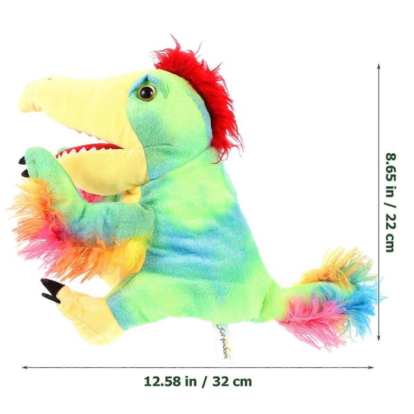 Barnehånddukke Fortelling Dinosaurdukke for Barn Lek