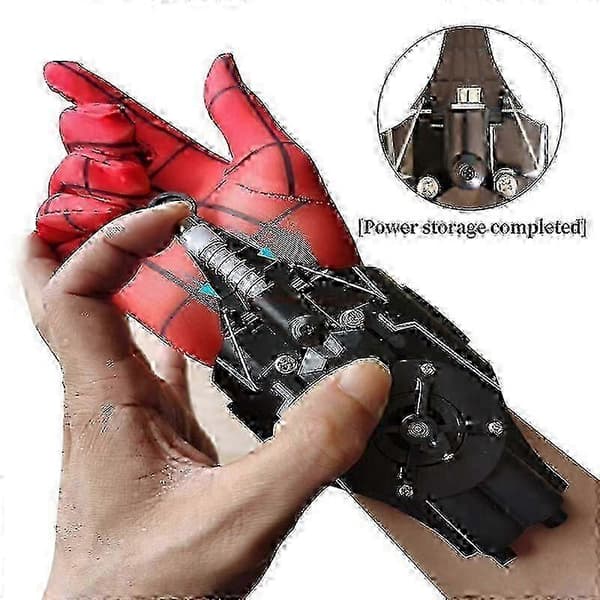 Spider-Man Web Shooter Håndledsaffyrer - 22 cm PVC Cosplay Handske Legetøj