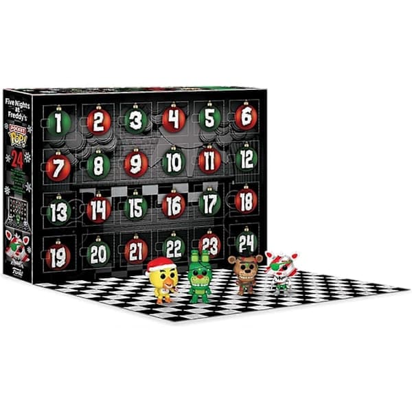 Freddy's FNAF Adventskalender med 24 poser med Pops-FF-