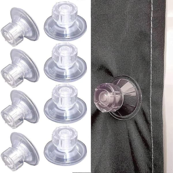 10 stk. Campingvognfester Høygreps Markisesugekopper Festeputer Van Side Fix Kit [DB]