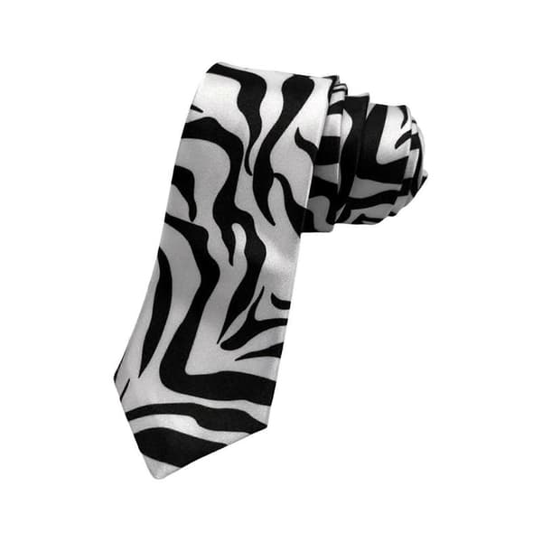 Klassisk leoparddesign slips til mænd og kvinder polyester langt slips til formelle begivenheder, fester og hverdags kontorbrug Style 5
