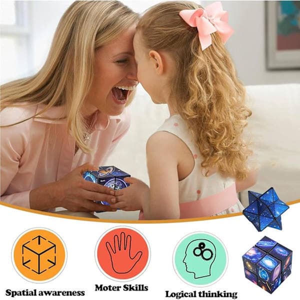 Legetøj til drenge 8-12 år, Infinity Cube Fidget Legetøj til børn 8-10 år Stjernekuber til drenge og piger 10-12