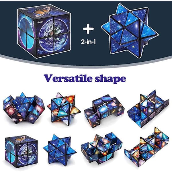 Legetøj til drenge 8-12 år, Infinity Cube Fidget Legetøj til børn 8-10 år Stjernekuber til drenge og piger 10-12