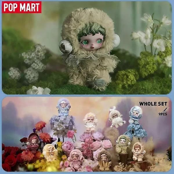 POP MART SKULLPANDA L’impressionnisme Series-Vinyl Plysj