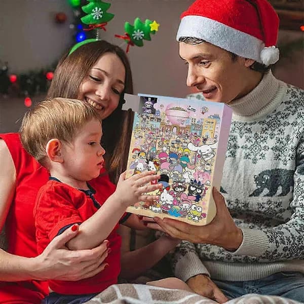 2025 Julkalender Blind Box 24 st Överraskningsjulklapp ZZ43 Disney A