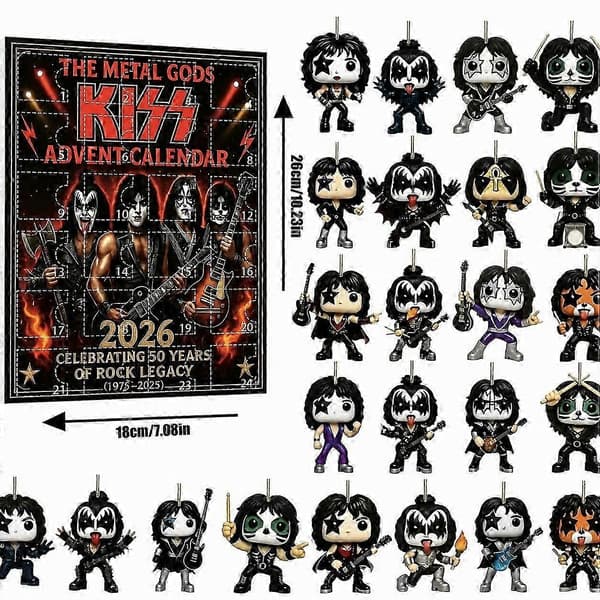 Ny Halloween & Jul Daglig Nedtelling Flat Akryl Anheng Adventskalender Blindboks Ghost