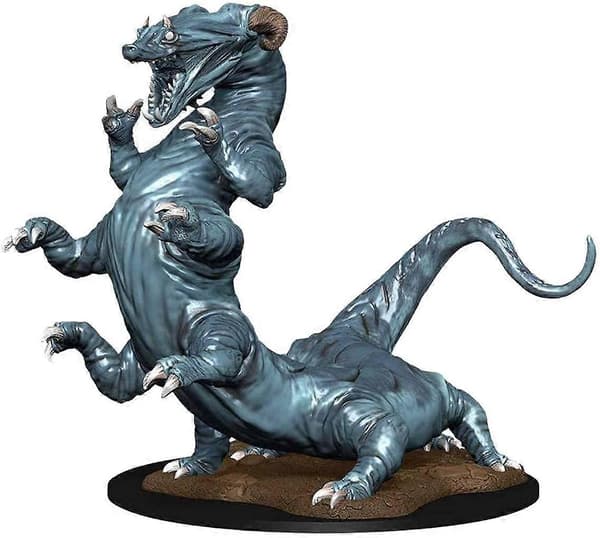 D&D Nolzurs Marvelous Upainted Miniatures Wave 11 Young Silver Dragon (W11)