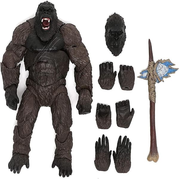 King Kong Actionfigur - King Kong Legetøjsfigur - Godzilla VS. Kong Legetøj