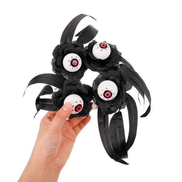 Lysring simulert lyskrans Halloween lyskrans skrivebordskrans dekor