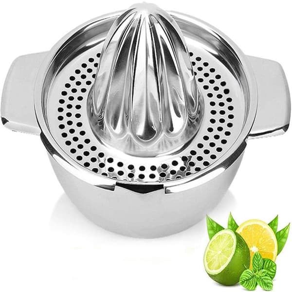 Manuel citruspresser i rustfrit stål, appelsinpresser, citronpresser{f2}