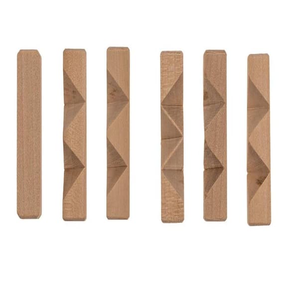 2-pack - Träpussel - Pussel - Tankespel / Hjärngympa Beige beige