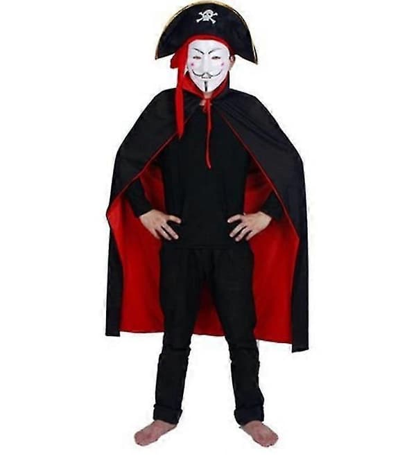 Halloween Vampirkappe, kappe til voksne og børn Adult