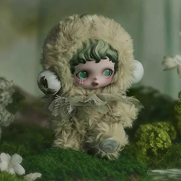POP MART SKULLPANDA L’impressionnisme Series-Vinyl Plysj