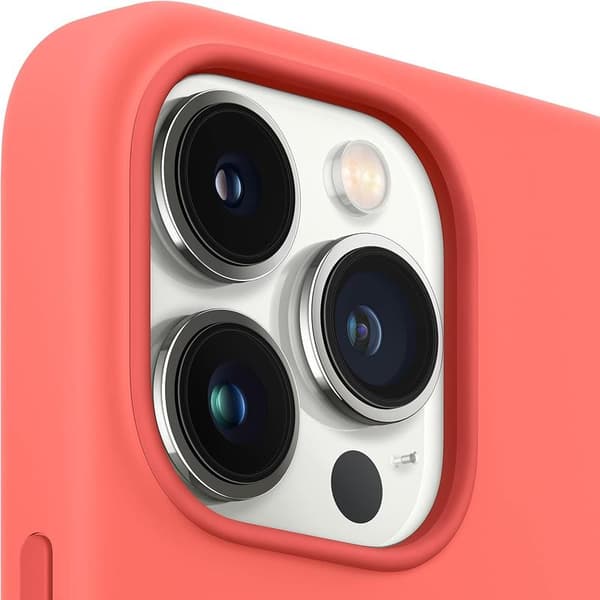 Apple Silikonecover med MagSafe (til iPhone 13 Pro) – Pomelo Pink