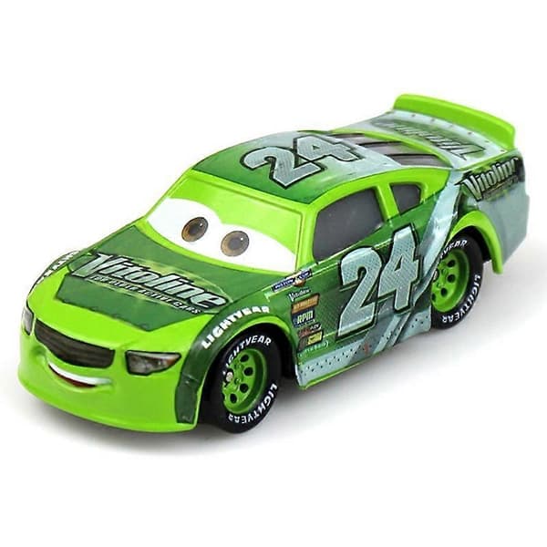 Disney Pixar Autot 1 2 3 Lelu Piston Cup -kilpa-auto Salama McQueen Dinoco Jackson Storm Seosmetalli