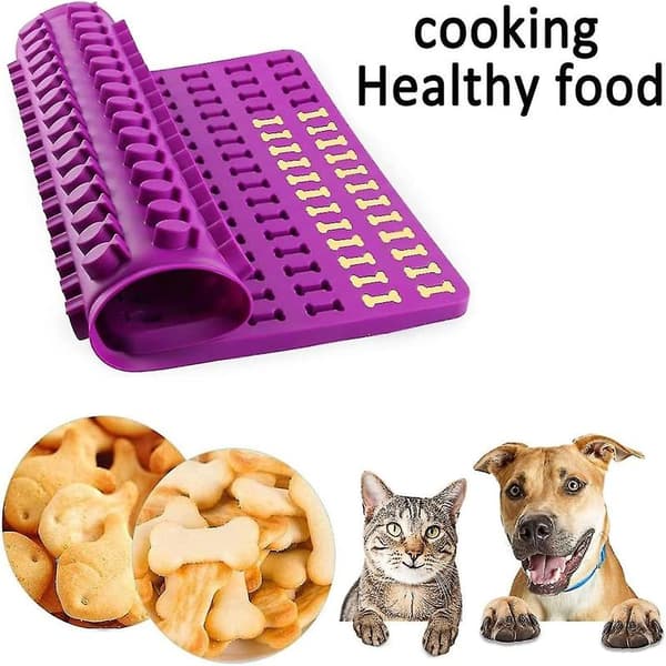 Hundebensform Silikone Chokoladeform Non-stick Mini Bageform Til Kager, Småkager