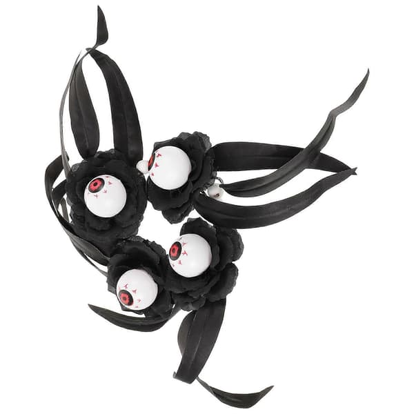 Lysring simulert lyskrans Halloween lyskrans skrivebordskrans dekor