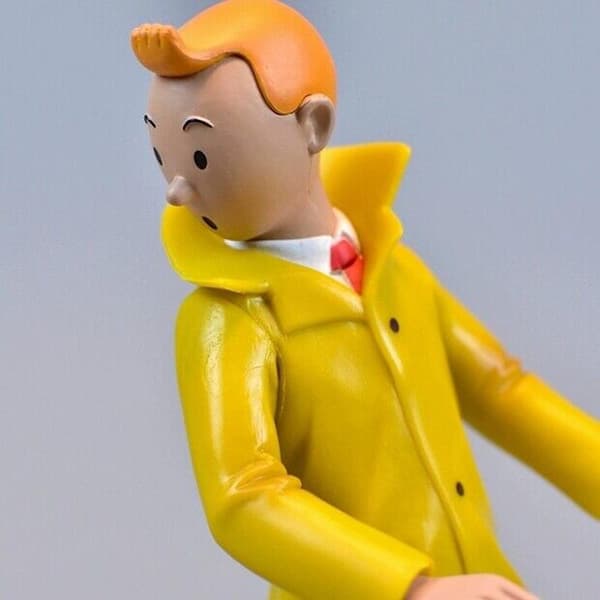 Tintins eventyr Tintin Figurin PVC Statue Stor Figur