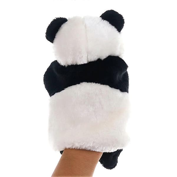 Panda Handdocka Plysch Handdocka för Barn 1 st Rollspelsaccessoar