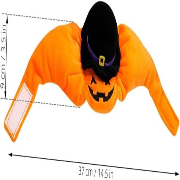 Gresskarhatt for hund Halloween-kostyme kjæledyr valp hodeplagg