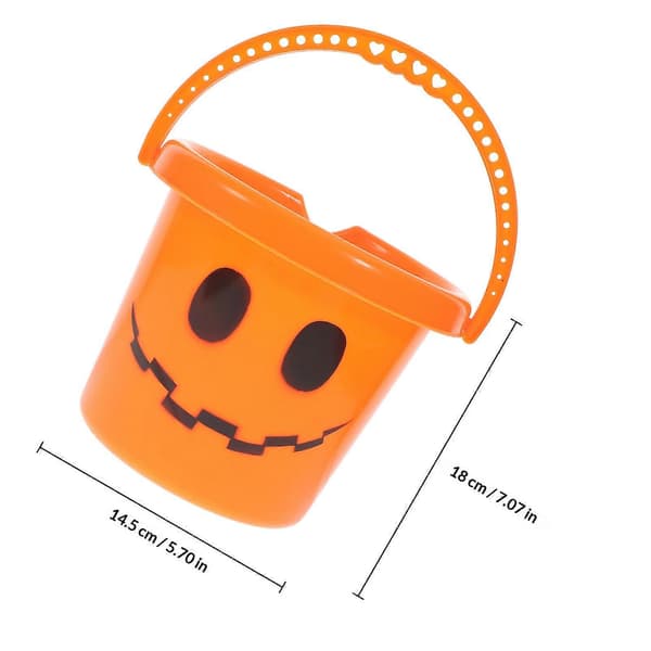 Halloween-karkkiämpärit kurpitsaämpäri 3 kpl