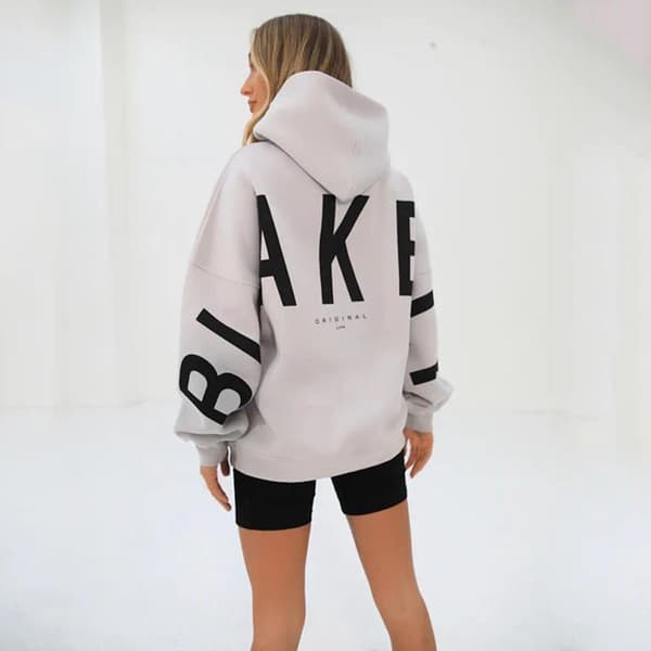 Blakely Hettegensere Dame Hettegenser Langermet Genser Pullover Jumper Casual Topper Hvit Hvit Hvit Hvit Hvit White S