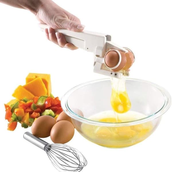 Egg Cracker uten splinter - Kjøkkengave - Eggehvite og Eggeplomme